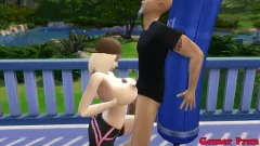 Oynat Anime Ecchi: Usta Roshi Kızları Eğitiyor ve Sonunda Öğrencilerinden Birini Anal Olarak Tahrip Ediyor