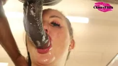 play Sloppy Deepthroat Blowjob by Classy Filth with Cumshot